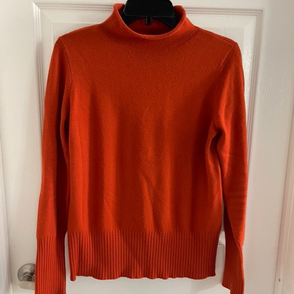 French Connection Burnt Orange High neck sweater Size L